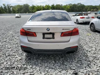 2019 BMW 5 Series M550i xDrive with VIN WBAJB9C53KB464902, listed as a Copart auction lot 54252875 with 45,157 mi miles and Salvage title. Bid and sale history available at DreamBid. Image 6.
