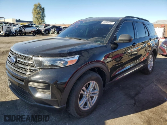 2022 Ford Explorer XLT with VIN 1FMSK8DH7NGA36201, listed as a Copart auction lot 86916034 with 71,436 mi miles and Salvage Title. Bid and sale history available at DreamBid. Image 1.