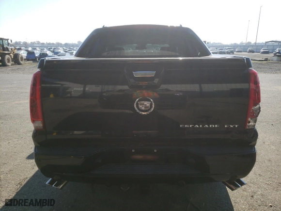 2008 Cadillac Escalade EXT with VIN 3GYFK62898G111710, listed as a Copart auction lot 83684194 with 141,307 mi miles and Salvage Title. Bid and sale history available at carsss.com. Image 6.