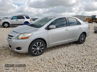 2008 Toyota Yaris with VIN JTDBT923781218714, listed as a Copart auction lot 62385315 with 87,461 mi miles and Salvage title. Bid and sale history available at DreamBid. Image 1.