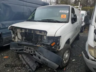 2008 Ford Econoline Cargo Commercial with VIN 1FTNE24W58DA04003, listed as a Copart auction lot 83749744 with 210,905 mi miles and Salvage title. Bid and sale history available at DreamBid. Image 1.