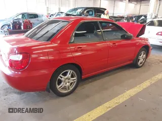 2005 Subaru Impreza Sedan (Natl) RS with VIN JF1GD67575H519911, listed as a IAAI auction lot 41346925 with 1 mi miles. Bid and sale history available at carsss.com. Image 4.