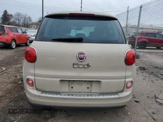 2017 FIAT 500L Pop with VIN ZFBCFAAHXHZ040036, listed as a Copart auction lot 44979975 with 33,514 mi miles and Salvage Title. Bid and sale history available at DreamBid. Image 6.