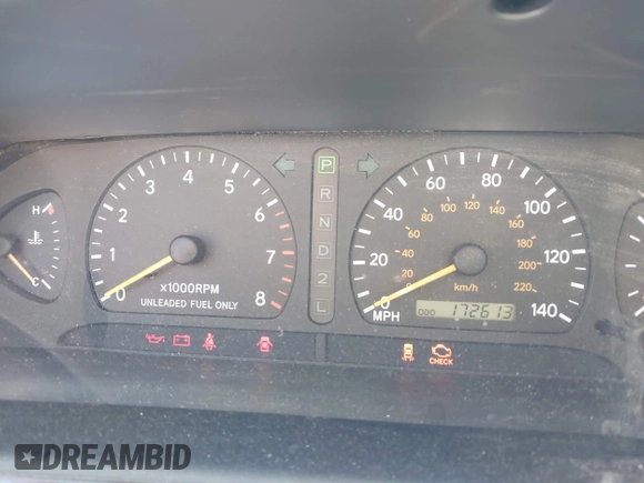 1998 Toyota Avalon XL with VIN 4T1BF18B5WU250947, listed as a IAAI auction lot 42056385 with 172,613 mi miles and . Bid and sale history available at DreamBid. Image 7.