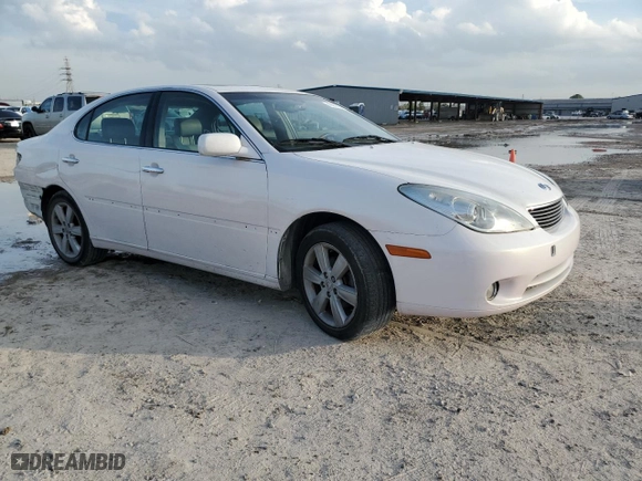 2005 Lexus ES 330 with VIN JTHBA30GX55090335, listed as a Copart auction lot 43680575 with 138,565 mi miles and Salvage Title. Bid and sale history available at carsss.com. Image 4.
