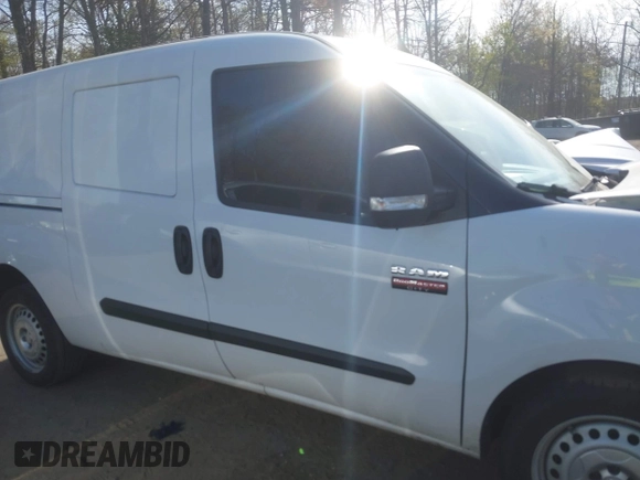 2018 Ram ProMaster City Cargo Tradesman with VIN ZFBERFAB5J6J77983, listed as a IAAI auction lot 42055984 with 38,919 mi miles and . Bid and sale history available at DreamBid. Image 13.
