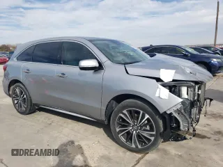2020 Acura MDX w/Technology Pkg with VIN 5J8YD3H53LL005531, listed as a Copart auction lot 43016365 with 22,524 mi miles and Salvage Title. Bid and sale history available at carsss.com. Image 4.