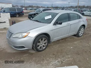2012 Chrysler 200 Touring with VIN 1C3CCBBB7CN101868, listed as a IAAI auction lot 41502180 with 185,945 mi miles. Bid and sale history available at carsss.com. Image 2.