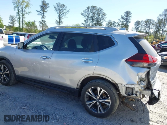2019 Nissan Rogue SV with VIN 5N1AT2MT6KC787285, listed as a IAAI auction lot 42049656 with 93,639 mi miles and . Bid and sale history available at DreamBid. Image 14.