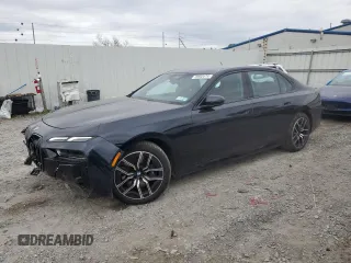 2024 BMW 7 Series 760i xDrive with VIN WBA33EJ08RCR11878, listed as a Copart auction lot 78952474 with 280 mi miles and Salvage Title. Bid and sale history available at carsss.com. Image 1.