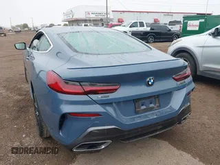 2020 BMW 8 Series M850i xDrive with VIN WBABC4C03LCE83098, listed as a IAAI auction lot 41430012 with 27,073 mi miles. Bid and sale history available at carsss.com. Image 3.