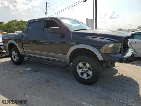2009 Dodge Ram 1500 SLT with VIN 1D3HV13T79S735700, listed as a Copart auction lot 66164584 with 188,671 mi miles and Salvage Title. Bid and sale history available at carsss.com. Image 4.