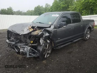 2015 Ford F-150 XLT with VIN 1FTEW1EG1FFC72157, listed as a Copart auction lot 56288304 with 116,943 mi miles and Salvage Title. Bid and sale history available at carsss.com. Image 1.