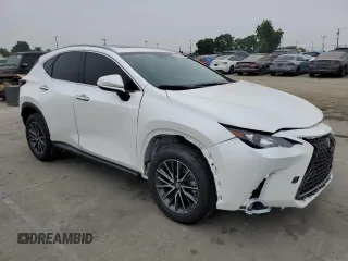 2025 Lexus NX 250 Premium z VIN 2T2GDCAZ0SC017127, wystawiony jako Copart lot #64791325 z przebiegiem 9 735 mil mil oraz Szkoda całkowita • Salvage title. Historia ofert i sprzedaży dostępna na DreamBid. Obrazek 4.