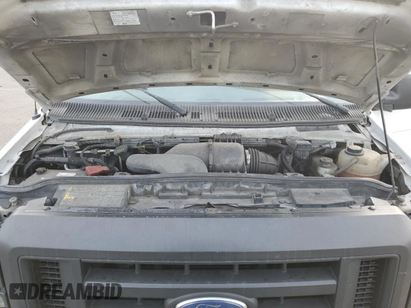2008 Ford Econoline Cargo Commercial with VIN 1FTNE14W18DA66881, listed as a Copart auction lot 48191665 with 229,760 mi miles and Salvage title. Bid and sale history available at DreamBid. Image 12.