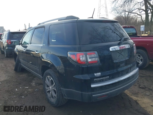 2016 GMC Acadia SLT with VIN 1GKKRRKDXGJ188215, listed as a IAAI auction lot 41501037 with 152,455 mi miles. Bid and sale history available at carsss.com. Image 3.