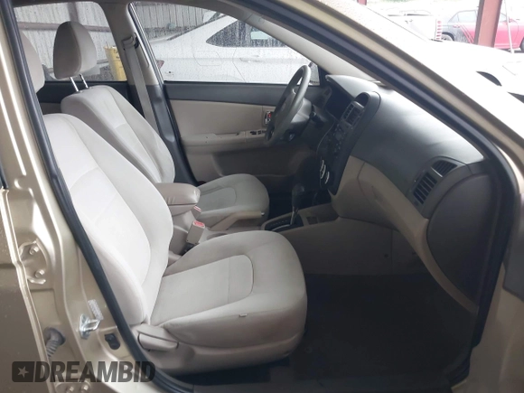 2009 Kia Spectra EX z VIN KNAFE221395647549, wystawiony jako IAAI lot #42408076 z przebiegiem 227 302 mil mil oraz . Historia ofert i sprzedaży dostępna na DreamBid. Obrazek 5.