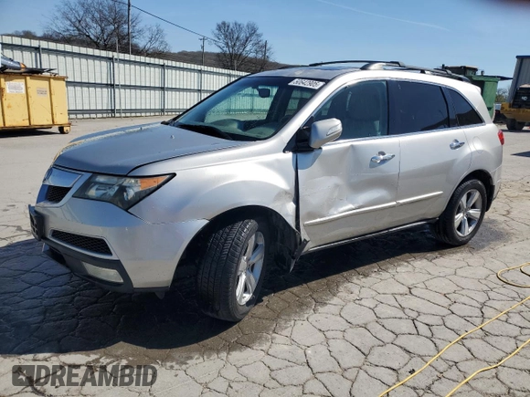 2010 Acura MDX Technology Pkg with VIN 2HNYD2H61AH509856, listed as a Copart auction lot 50642905 with 150,534 mi miles and Salvage Title. Bid and sale history available at carsss.com. Image 1.