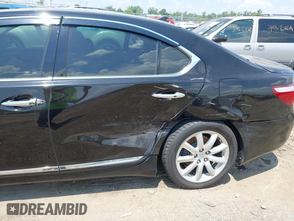 2007 Lexus LS 460 with VIN JTHBL46F575049161, listed as a IAAI auction lot 42618220 with 120,106 mi miles and . Bid and sale history available at DreamBid. Image 6.