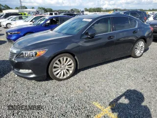 2014 Acura RLX Advance Pkg with VIN JH4KC1F9XEC004928, listed as a Copart auction lot 73855844 with 0 mi miles and Non Repairable. Bid and sale history available at carsss.com. Image 1.