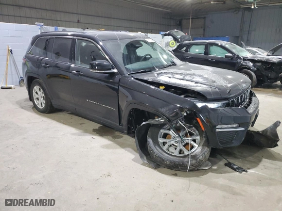 2023 Jeep Grand Cherokee Limited with VIN 1C4RJHBG0PC535898, listed as a Copart auction lot 86173064 with 28,110 mi miles and Salvage Title. Bid and sale history available at carsss.com. Image 4.