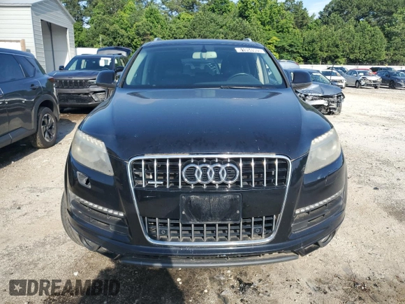 2014 Audi Q7 Premium Plus with VIN WA1LGAFE2ED016261, listed as a Copart auction lot 61094905 with 187,357 mi miles and Clean title. Bid and sale history available at DreamBid. Image 5.