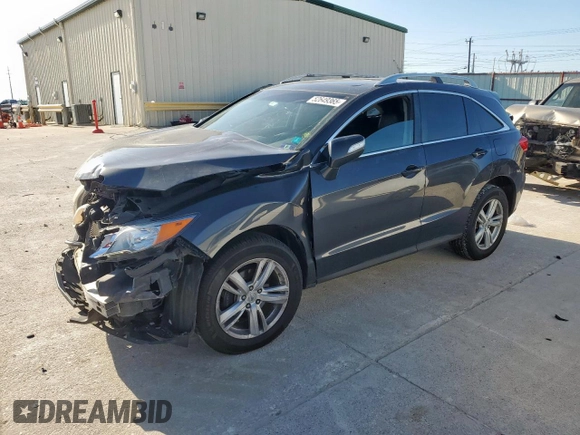 2015 Acura RDX with VIN 5J8TB4H33FL005022, listed as a Copart auction lot 52649365 with 0 mi miles and Salvage Title. Bid and sale history available at carsss.com. Image 1.