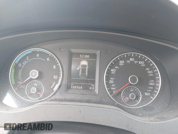 2013 Volkswagen Jetta Hybrid SE с VIN 3VW637AJ5DM263330, выставлен на аукционе IAAI как лот 42540756 с пробегом 109 164 миль миль и . История ставок и продаж доступна на DreamBid. Изображение 7.