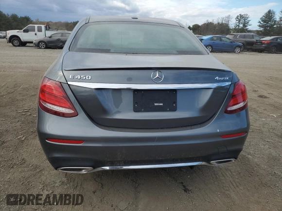 2019 Mercedes-Benz E 450 with VIN WDDZF6JB4KA520746, listed as a Copart auction lot 78713914 with Not Provided miles and Salvage Title. Bid and sale history available at DreamBid. Image 6.