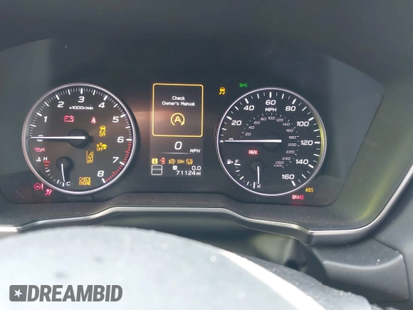 2020 Subaru Outback Limited with VIN 4S4BTANC4L3181529, listed as a IAAI auction lot 42417410 with 71,124 mi miles and . Bid and sale history available at DreamBid. Image 7.