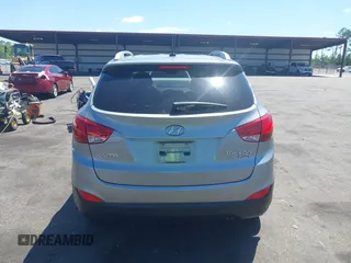 2013 Hyundai Tucson GLS with VIN KM8JU3AC4DU588062, listed as a IAAI auction lot 42080348 with 76,937 mi miles. Bid and sale history available at carsss.com. Image 16.