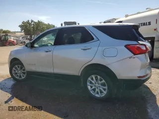 2018 Chevrolet Equinox LT z VIN 3GNAXSEV2JS568428, wystawiony jako Copart lot #60731665 z przebiegiem 47 710 mil mil oraz Czysty tytuł • Clean title. Historia ofert i sprzedaży dostępna na DreamBid. Obrazek 2.