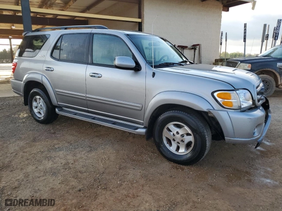 2003 Toyota Sequoia SR5 with VIN 5TDZT34A93S176534, listed as a Copart auction lot 51158255 with 344,725 mi miles and Salvage Title. Bid and sale history available at carsss.com. Image 4.