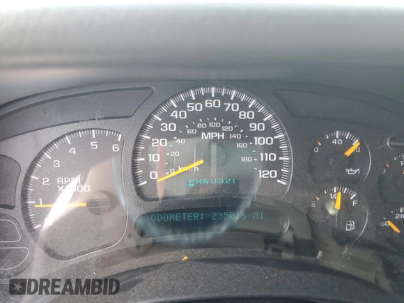 2004 Chevrolet Tahoe Z71 with VIN 1GNEK13Z64R123553, listed as a Copart auction lot 69650594 with 235,016 mi miles and Salvage Title. Bid and sale history available at carsss.com. Image 9.