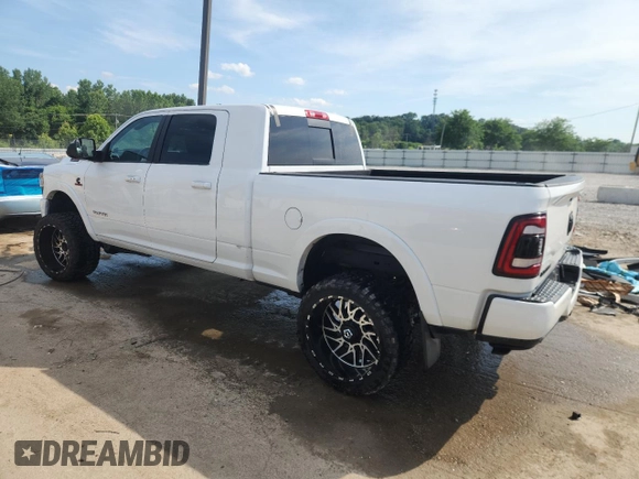 2019 Ram 2500 Laramie with VIN 3C6UR5NL0KG703482, listed as a Copart auction lot 61204515 with 109,720 mi miles and Salvage title. Bid and sale history available at DreamBid. Image 2.
