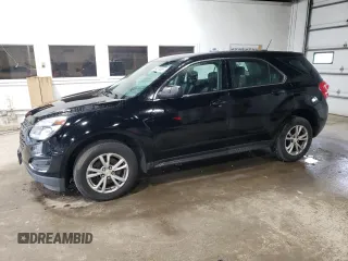 2017 Chevrolet Equinox LS with VIN 2GNFLEEK5H6334687, listed as a Copart auction lot 54076555 with 133,658 mi miles and Clean Title. Bid and sale history available at carsss.com. Image 1.
