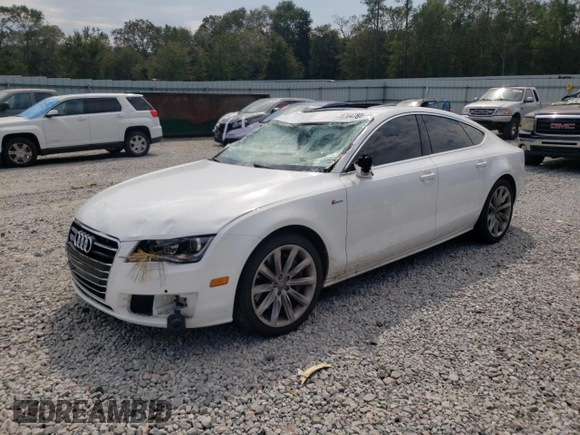 2012 Audi A7 3.0 Premium Plus with VIN WAUSGAFC9CN009179, listed as a Copart auction lot 73764784 with 143,926 mi miles and Salvage Title. Bid and sale history available at carsss.com. Image 1.