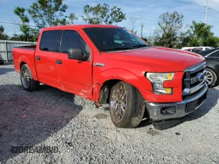 2016 Ford F-150 XL with VIN 1FTEW1CP0GFA50987, listed as a Copart auction lot 63233165 with 151,530 mi miles and Salvage title. Bid and sale history available at DreamBid. Image 4.