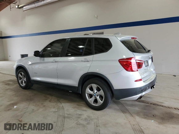2012 BMW X3 28i with VIN 5UXWX5C56CL721970, listed as a Copart auction lot 51210875 with 125,661 mi miles and Salvage Title. Bid and sale history available at DreamBid. Image 2.