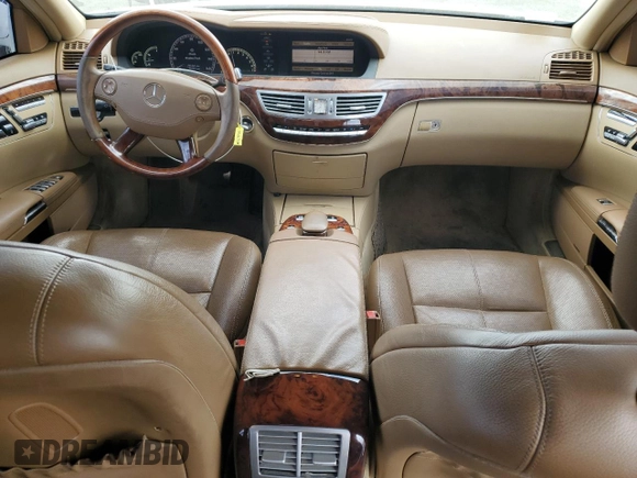 2008 Mercedes-Benz S 550 with VIN WDDNG71X18A165072, listed as a Copart auction lot 54679485 with 192,223 mi miles and Clean Title. Bid and sale history available at DreamBid. Image 8.