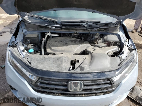 2023 Honda Odyssey Sport with VIN 5FNRL6H76PB052523, listed as a Copart auction lot 48102355 with Not Provided miles and Salvage Title. Bid and sale history available at carsss.com. Image 13.