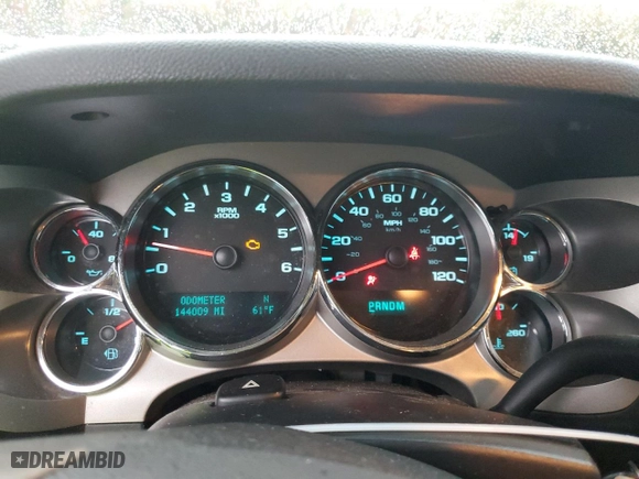 2013 Chevrolet Silverado 1500 LT with VIN 1GCRCSE05DZ232372, listed as a Copart auction lot 82697944 with 144,009 mi miles and Salvage Title. Bid and sale history available at carsss.com. Image 9.