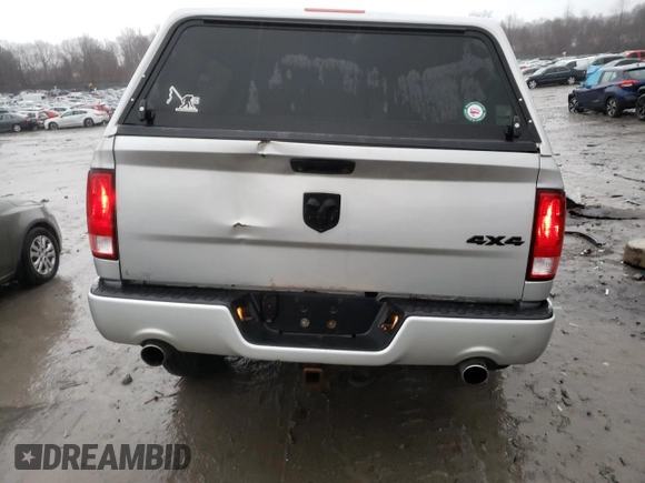 2015 Ram 1500 Tradesman with VIN 3C6RR7KT4FG700631, listed as a Copart auction lot 83668364 with 166,785 mi miles and Salvage title. Bid and sale history available at DreamBid. Image 6.