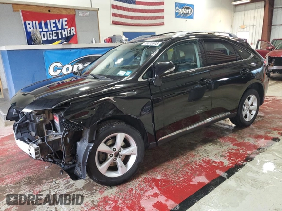 2011 Lexus RX 350 with VIN 2T2BK1BA0BC113613, listed as a Copart auction lot 56015345 with 200,586 mi miles and Salvage Title. Bid and sale history available at DreamBid. Image 1.