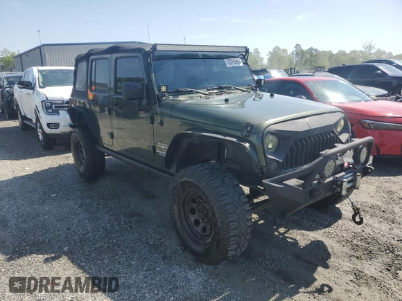 2008 Jeep Wrangler Unlimited Sahara with VIN 1J4GA59158L550576, listed as a Copart auction lot 53095565 with 208,434 mi miles and Salvage Title. Bid and sale history available at DreamBid. Image 4.