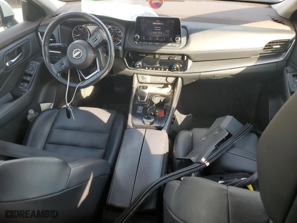 2022 Nissan Rogue SV with VIN 5N1BT3BB9NC714419, listed as a Copart auction lot 43451225 with 31,445 mi miles and Salvage Title. Bid and sale history available at carsss.com. Image 8.