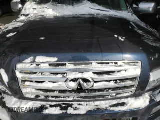 2007 Infiniti QX56 with VIN 5N3AA08C47N802650, listed as a Copart auction lot 45117695 with 218,047 mi miles and Salvage Title. Bid and sale history available at carsss.com. Image 12.