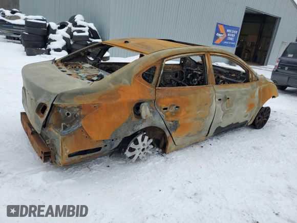 2017 Nissan Sentra S with VIN 3N1AB7AP1HY313369, listed as a Copart auction lot 87242244 with Not provided miles and Non repairable. Bid and sale history available at DreamBid. Image 3.