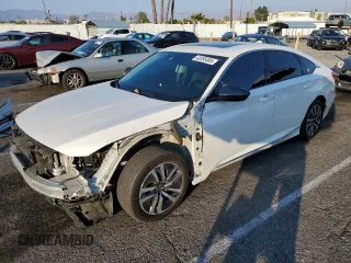 2018 Honda Accord EX-L с VIN 1HGCV3F5XJA011782, выставлен на аукционе Copart как лот 43265405 с пробегом 115 519 миль миль и Списание • Salvage title. История ставок и продаж доступна на DreamBid. Изображение 1.