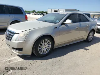 2013 Cadillac CTS Luxury z VIN 1G6DE5E51D0158716, wystawiony jako Copart lot #52620665 z przebiegiem 79 748 mil mil oraz Czysty tytuł • Clean title. Historia ofert i sprzedaży dostępna na DreamBid. Obrazek 1.